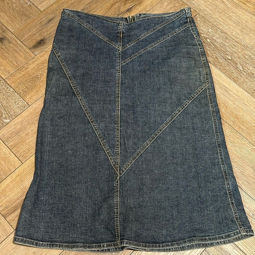 Vintage Lux Urban Denim Skirt